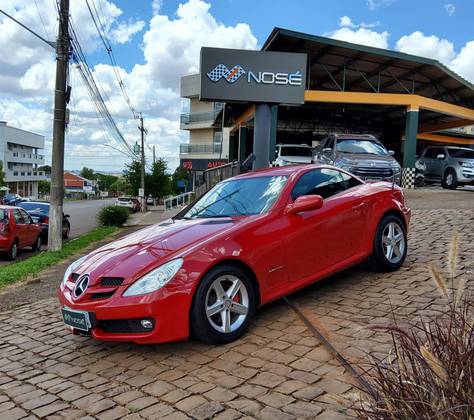MERCEDES-BENZ SLK 200 1.8 16V KOMPRESSOR GASOLINA AUTOMÁTICO MERCEDES-BENZ SLK 200 1.8 16V KOMPRESSOR GASOLINA AUTOMÁTICO